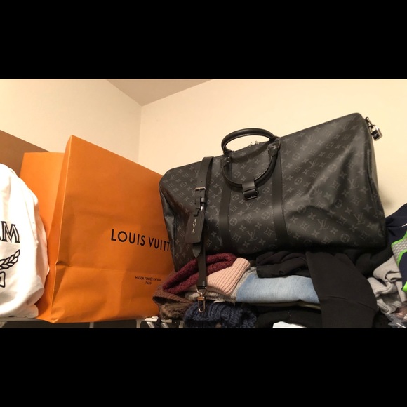 Louis Vuitton Keepall 55 Bandouliere - Picture 8 of 8